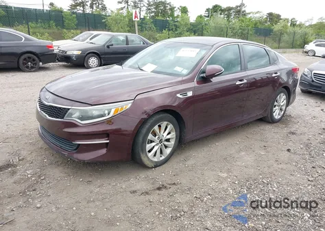 2017 Kia Optima Lx из США, поврежденный, VIN 5XXGT4L36HG145315